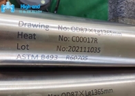 میله گرد زیرکونیوم آهنگری ASTM B550 R60705